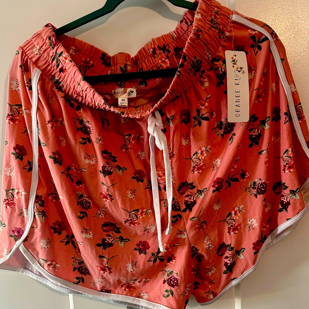 Brand New with tags Orange Kiss Shorts